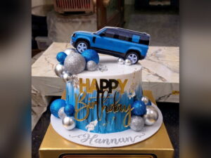 Red Car Cake in Lahore