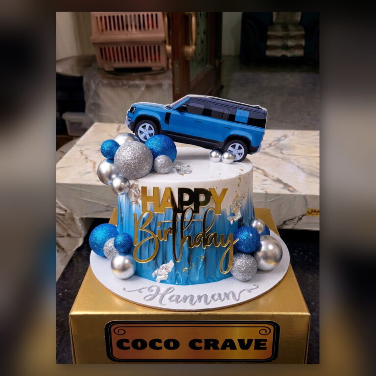 Red Car Cake in Lahore