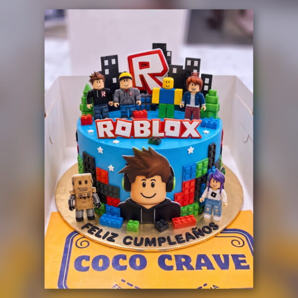 Roblox City Birthday Cake in Lahore — delivered in Sabzazar, Lahore
