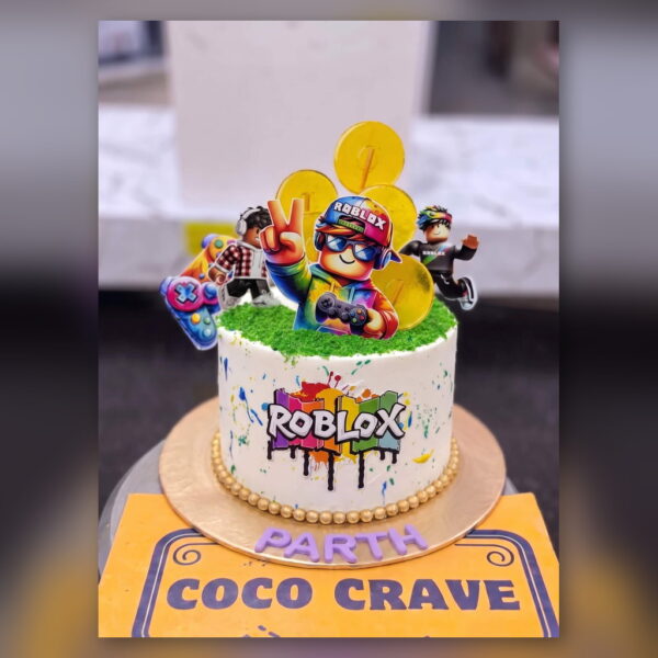 Roblox Gamer Birthday Cake in Lahore — delivered in Sabzazar, Lahore