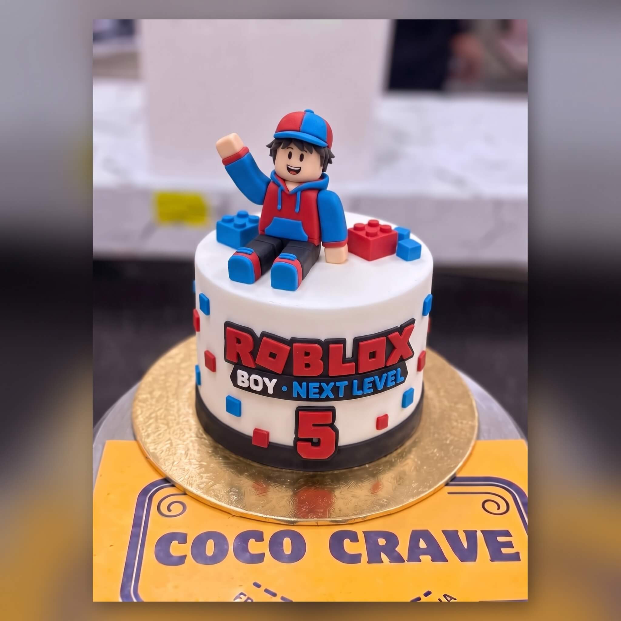 Roblox Police Fifth Birthday Cake in Lahore Roblox Police Fifth Birthday Cake in Lahore — CocoCrave Lahore