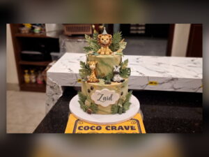 Safari Theme Cake in Lahore