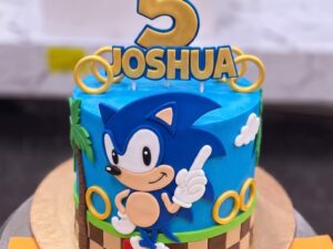Sonic 5th Birthday Cake in Lahore