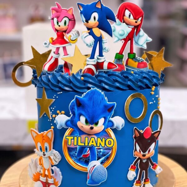 Sonic Characters Birthday Cake in Lahore — delivered in Gulberg, Lahore