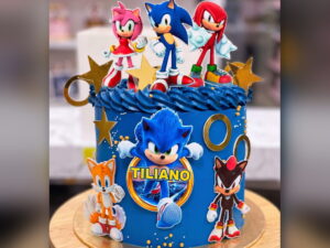 Sonic Characters Birthday Cake in Lahore