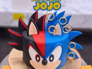 Sonic and Shadow Split Face Cake in Lahore