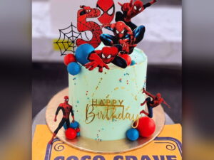 Spiderman Bento Cake in Lahore