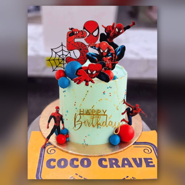 Spiderman Bento Cake in Lahore — delivered in Lake City, Lahore