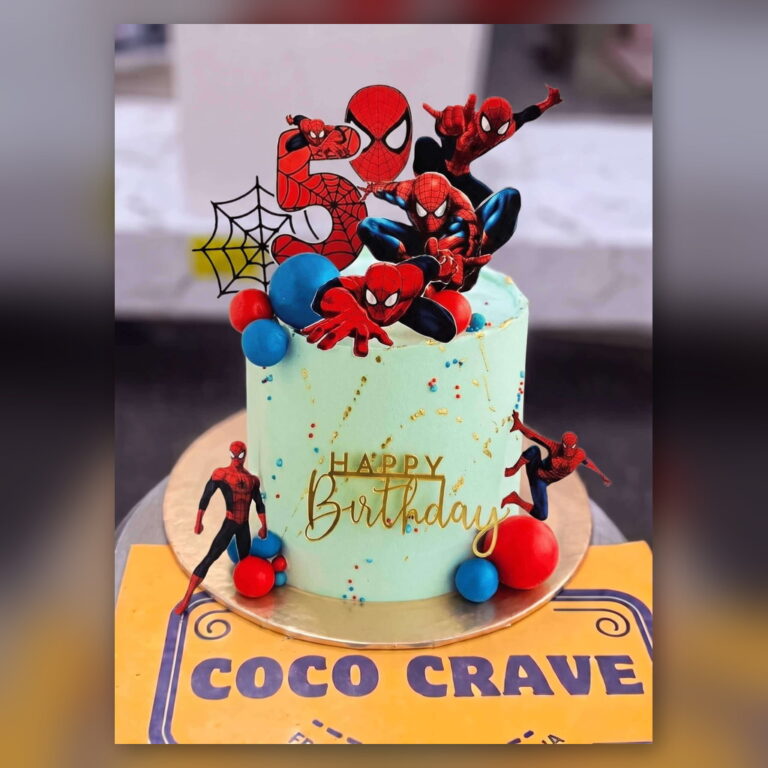 Spiderman Bento Cake in Lahore