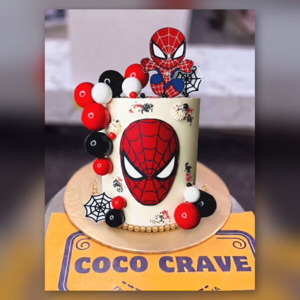 Spiderman Cake with Cupcakes in Lahore — delivered in Lahore Birthday, Lahore