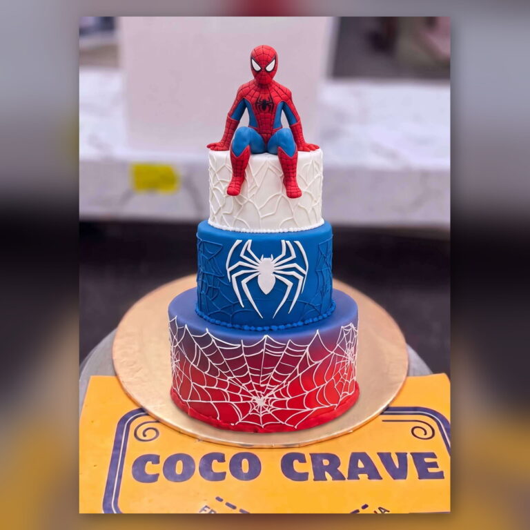 Spiderman Fondant Cake in Lahore