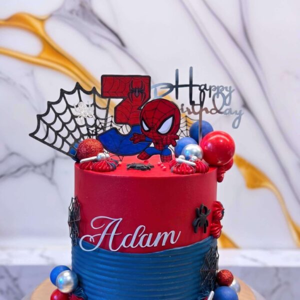 Spiderman Photo Cake in Lahore — delivered in Gulberg, Lahore
