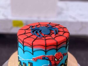 Spiderman Two Tier Cake in Lahore