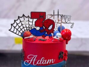 Spiderman Web Shooter Cake in Lahore