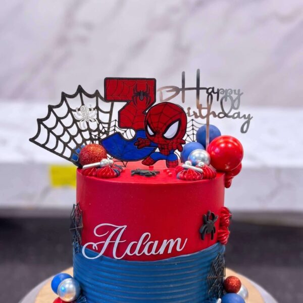 Spiderman Web Shooter Cake in Lahore — delivered in Eme Society, Lahore