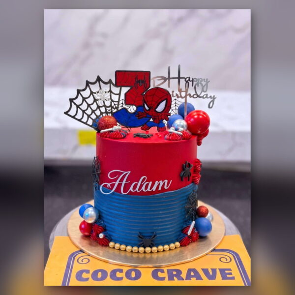 Spiderman Web Shooter Cake in Lahore — delivered in Sabzazar, Lahore