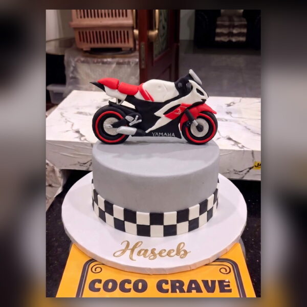 Sports Bike Cake in Lahore — delivered in Lahore