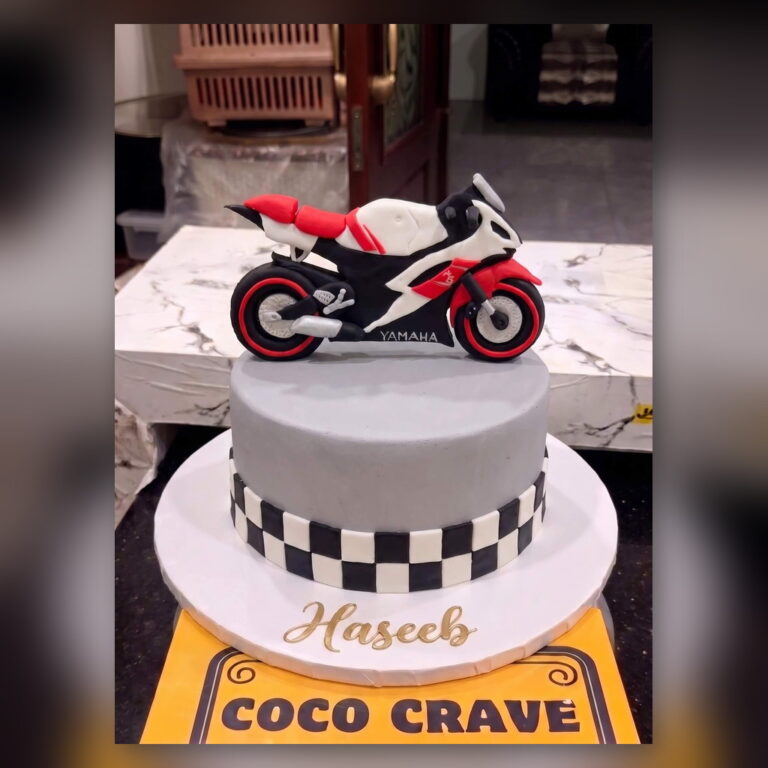 Sports Bike Cake in Lahore