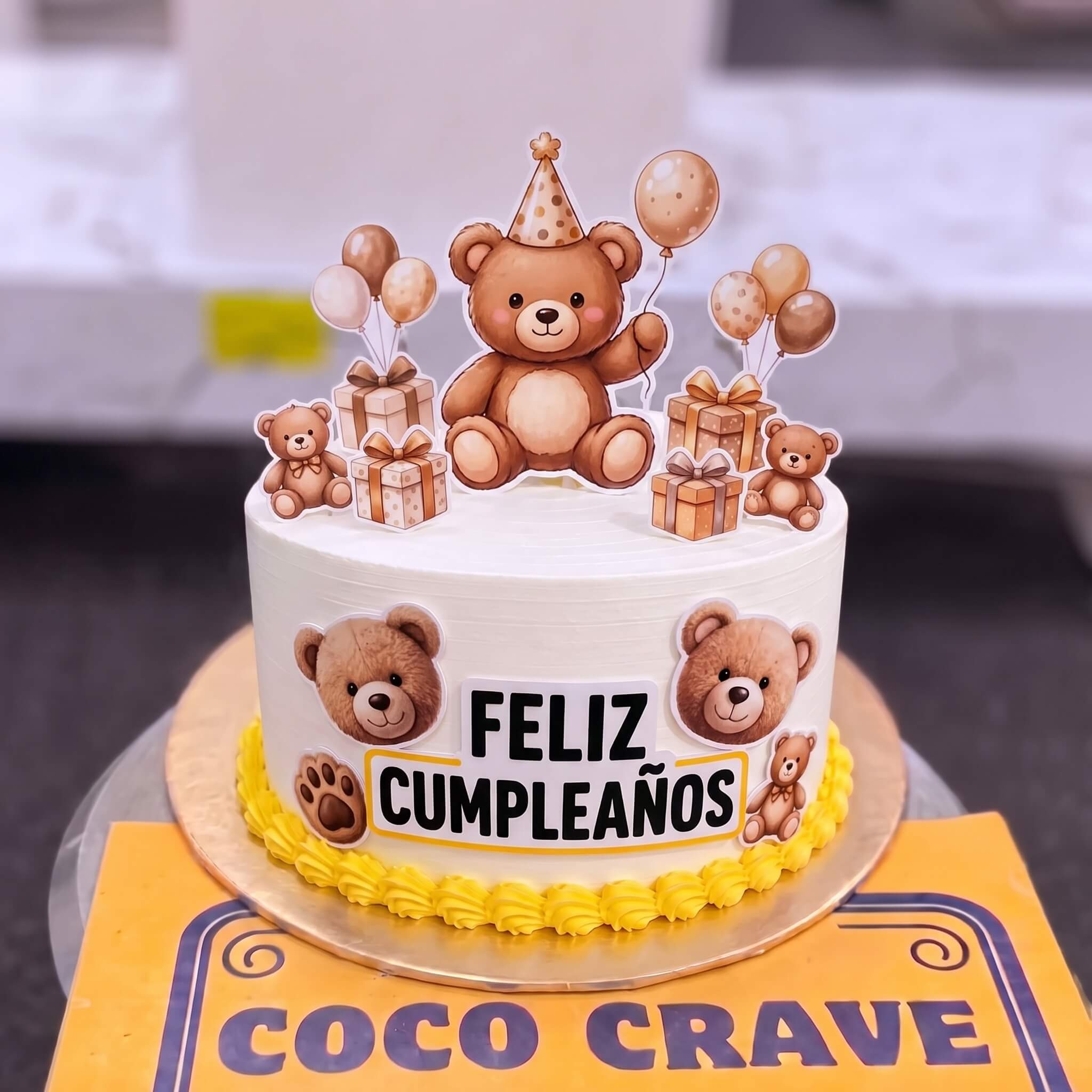 Teddy Bear First Birthday Cake in Lahore Teddy Bear First Birthday Cake in Lahore — CocoCrave Lahore