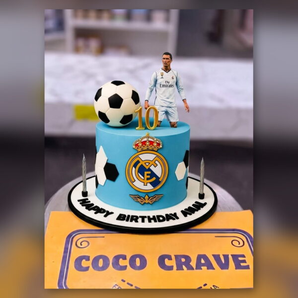 Theme Football Cake in Lahore — delivered in Lahore Custom Dha, Lahore