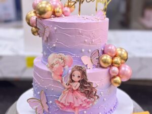Two Tier Ballerina Cake in Lahore — delivered in Bahria Town, Lahore