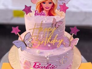 Two Tier Barbie Cake in Lahore