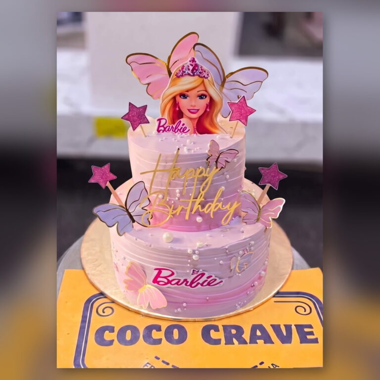 Two Tier Barbie Cake in Lahore