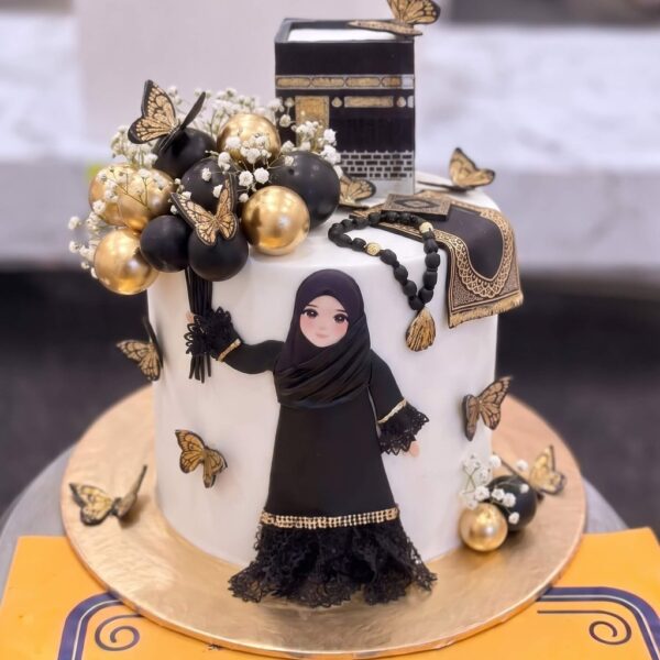 Umrah Mubarak Cake in Lahore — delivered in Lahore