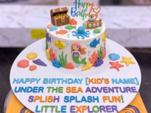 Undersea Mermaid Treasure Birthday Cake in Lahore — delivered in Lahore, Lahore