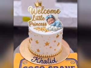 Welcome Little Princess Cake in Lahore