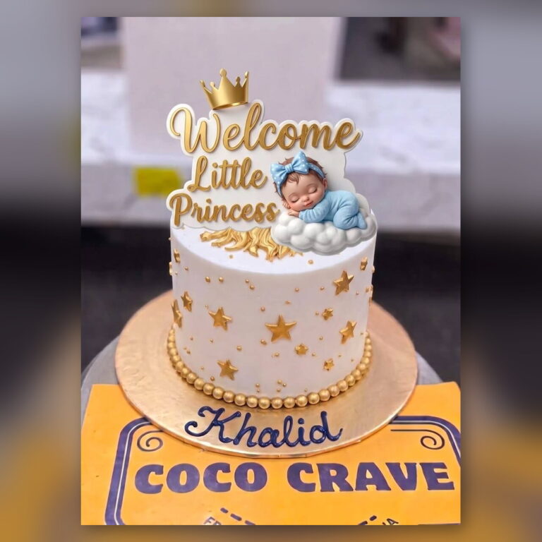Welcome Little Princess Cake in Lahore