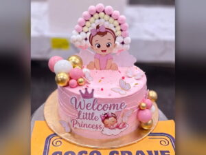 Welcome Little Princess Cake in Lahore