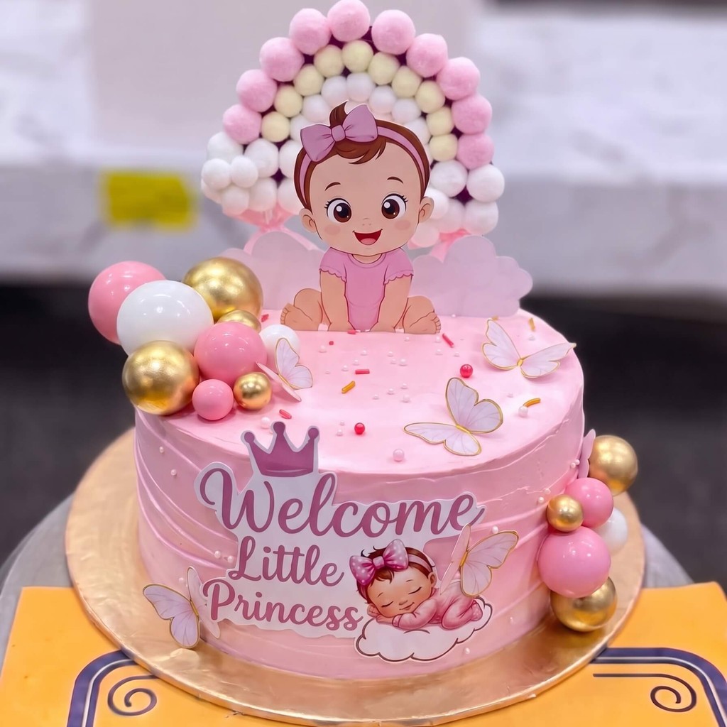 Welcome Little Princess Cake in Lahore Welcome Little Princess Cake — CocoCrave.pk Lahore