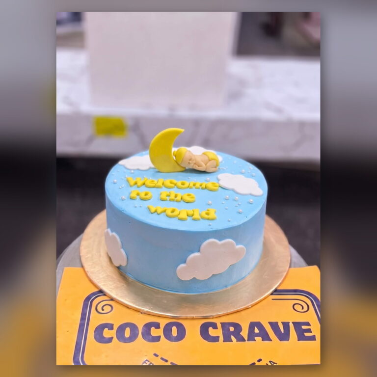 Welcome to the World Baby Cake in Lahore