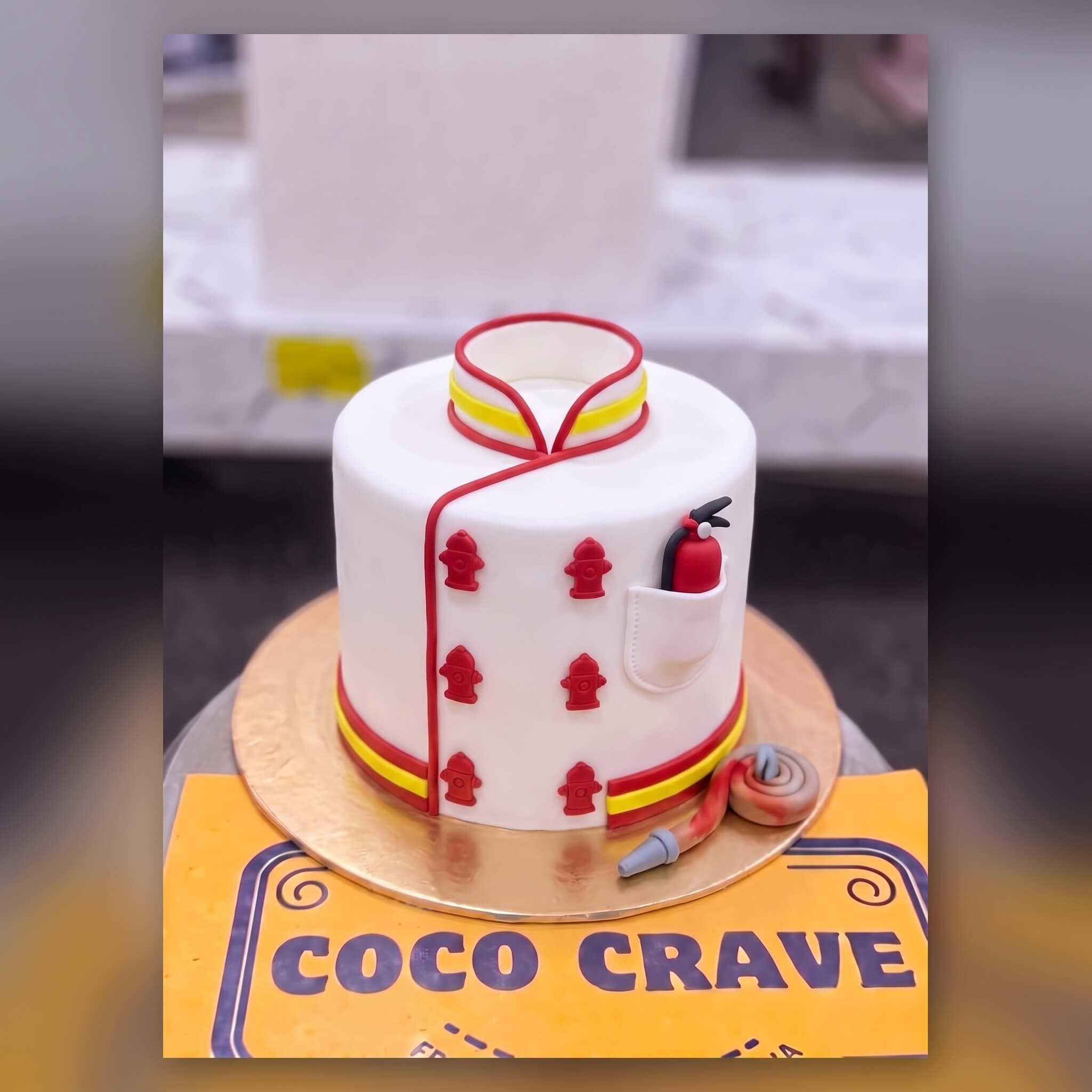 White Nurse Uniform Celebration Cake in Lahore White Nurse Uniform Celebration Cake in Lahore — CocoCrave Lahore