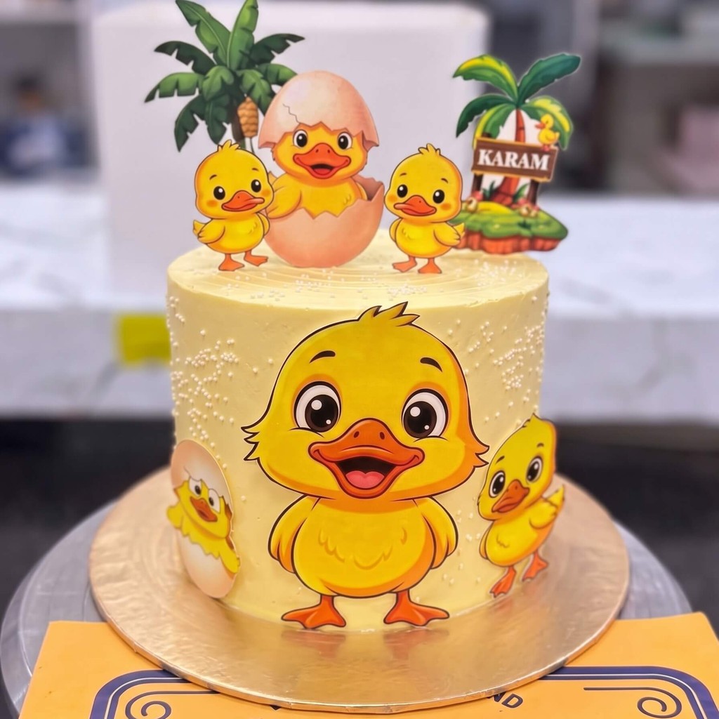 Yellow Duck Cake in Lahore Yellow Duck Cake by CocoCrave.pk in Lahore