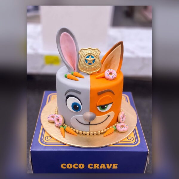 Zootopia Cake in Lahore — delivered in Lake City, Lahore