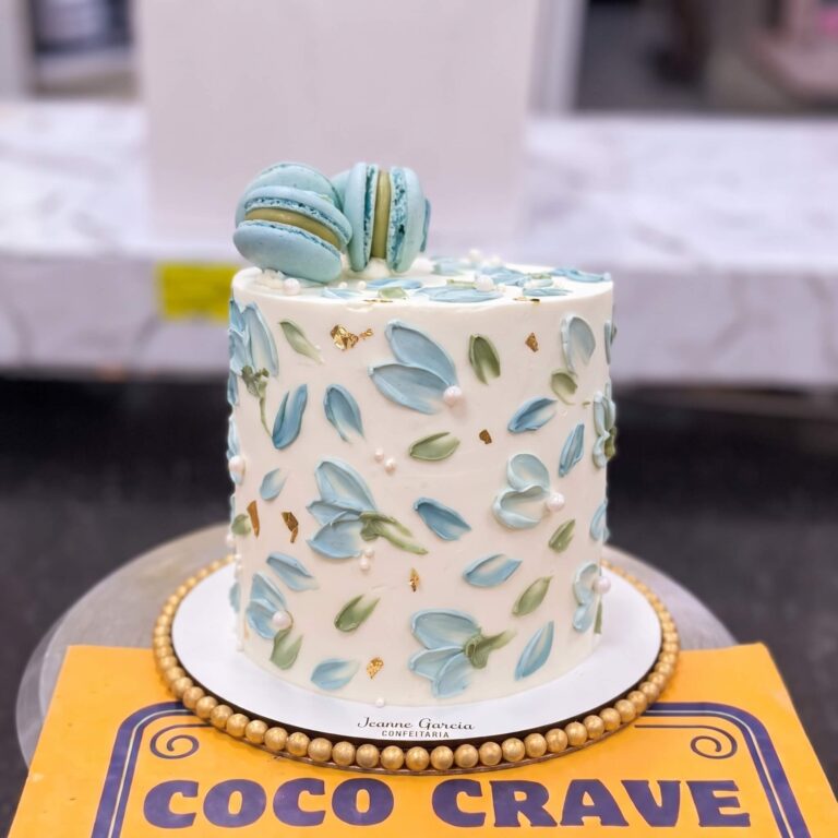 Pastel Painted Buttercream Cake in Lahore