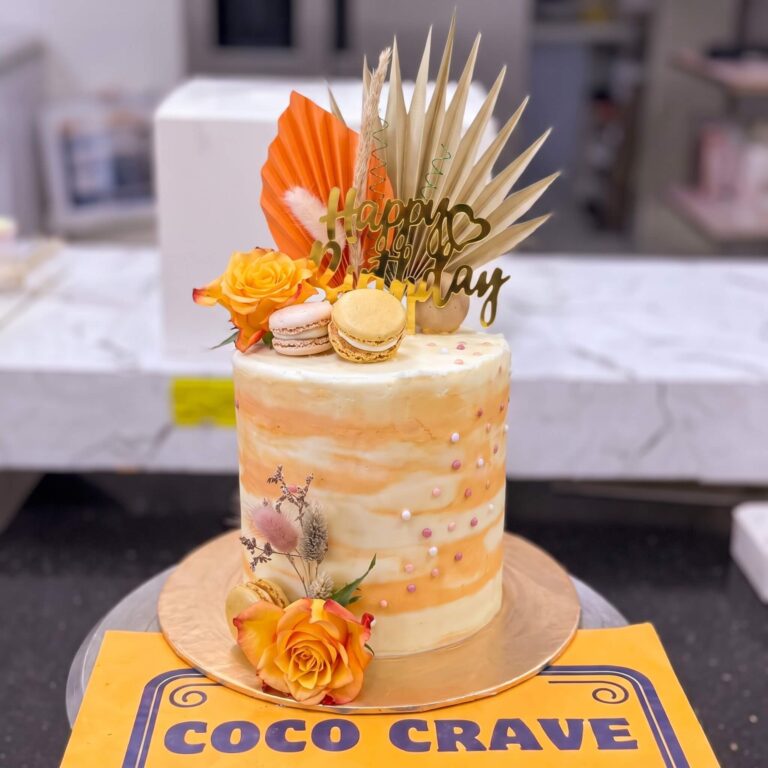 Orange Rose Fresh Birthday Cake II in Lahore