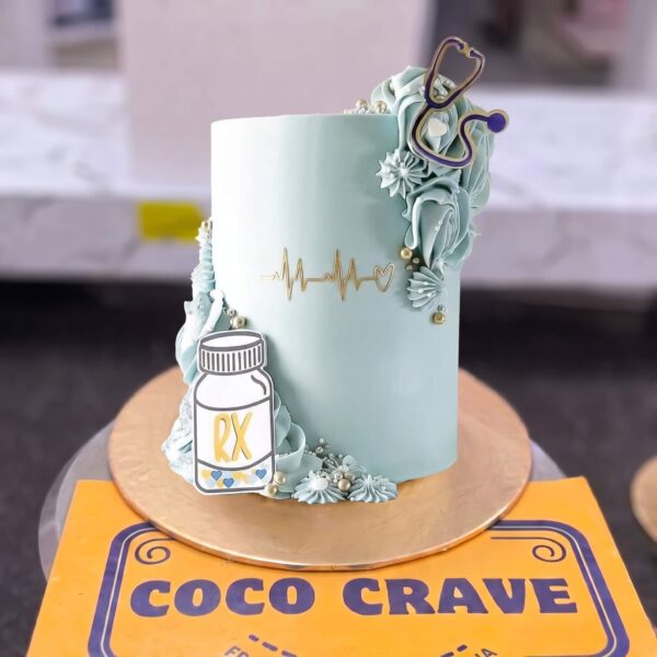 Doctor Theme Medical Buttercream Cake in Lahore