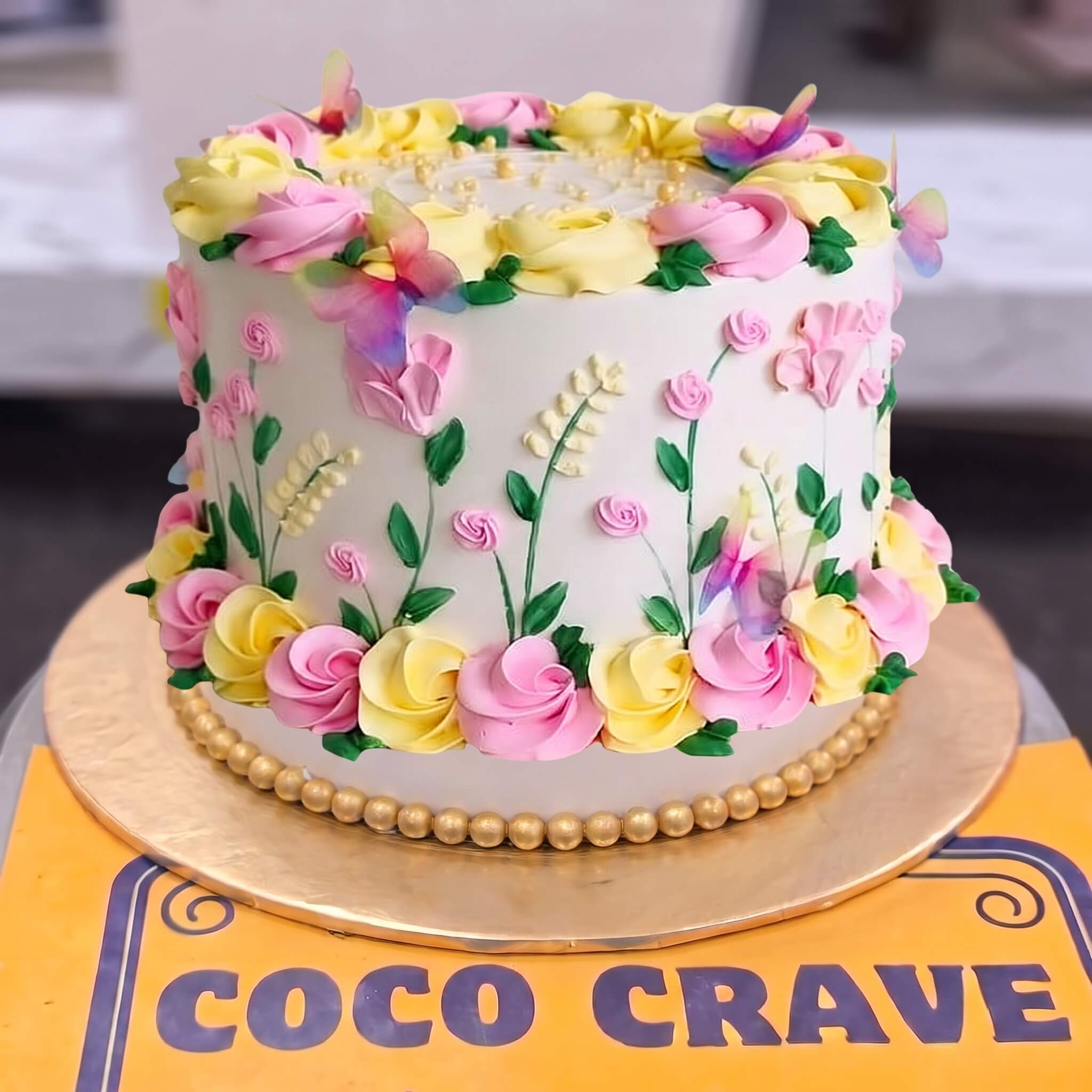 Pastel Rose Buttercream Cake III in Lahore Pastel Rose Buttercream Cake III in Lahore