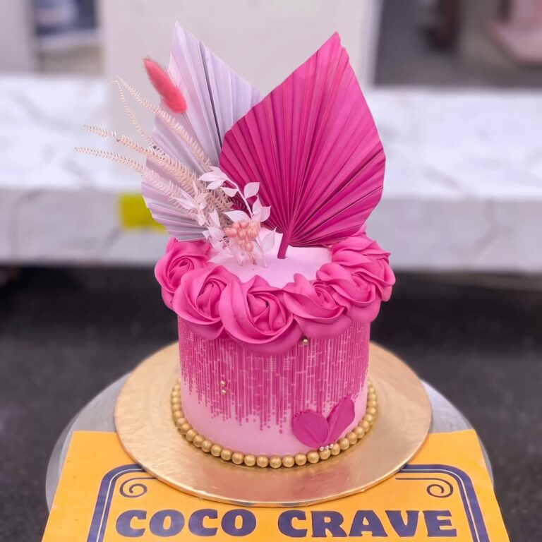 Red Rose Buttercream Cake in Lahore