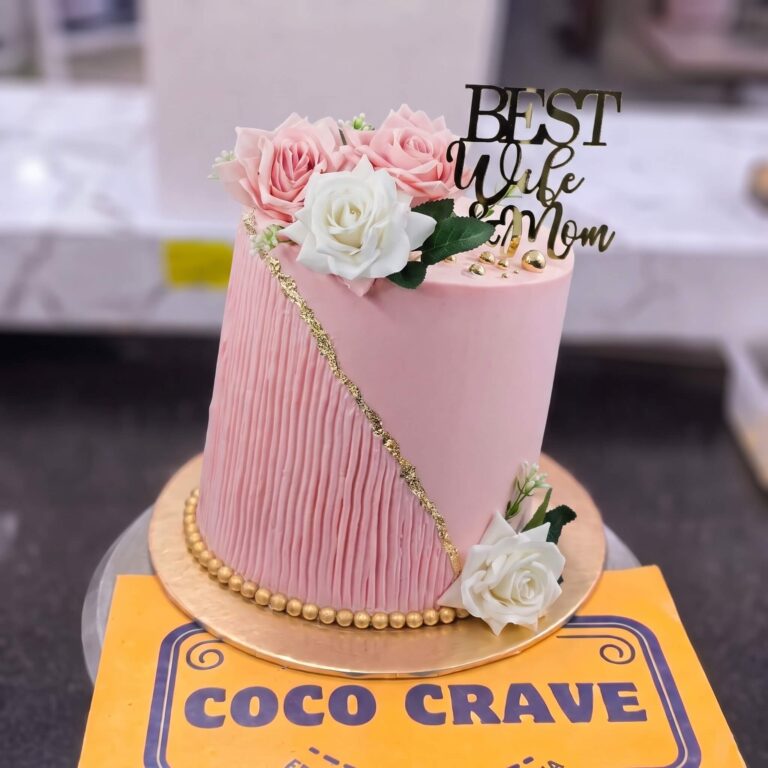 Blush Rose Best Wife Mom Cake in Lahore