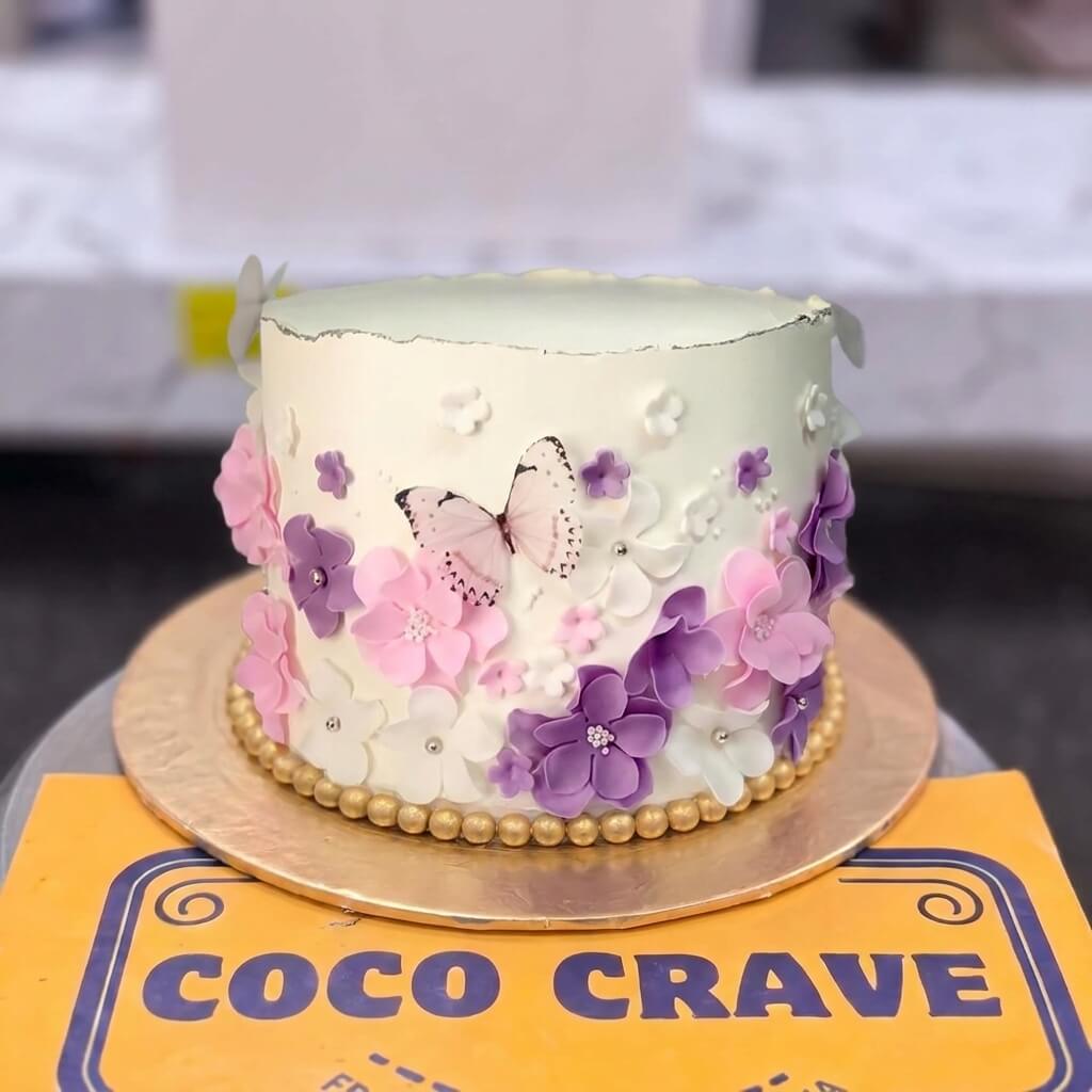 Lilac Blossom Sugar Cake in Lahore Lilac Blossom Sugar Cake in Lahore