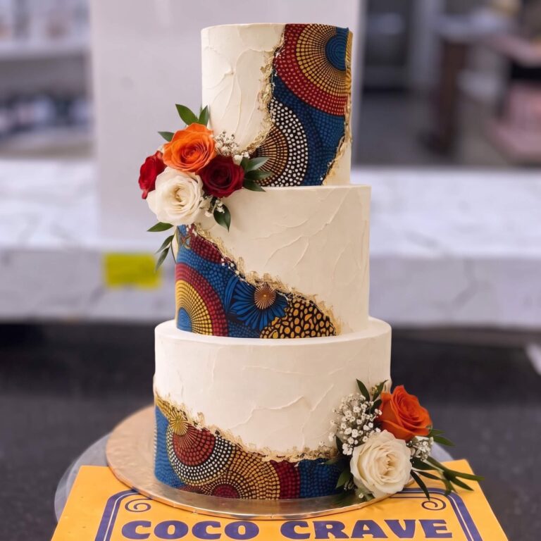 Ivory Rose Fresh Three Tier Cake in Lahore