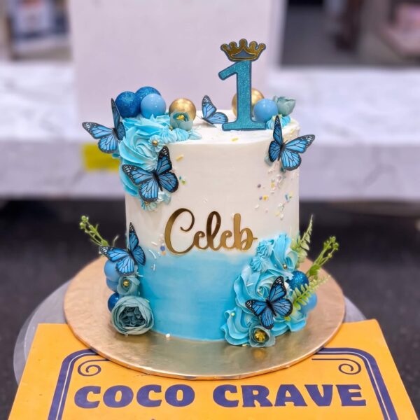 Pastel Rose Buttercream Cake V in Lahore