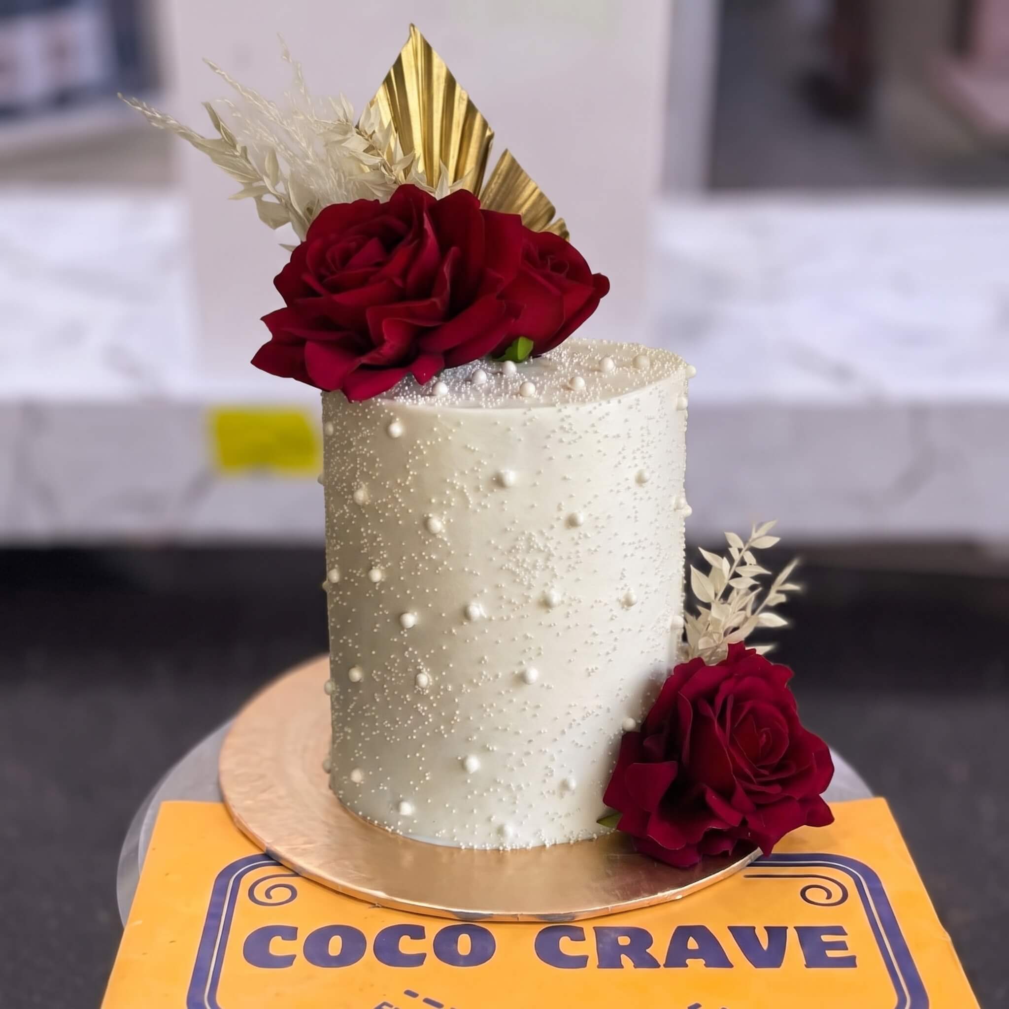 Red Rose Pearl Cake in Lahore Red Rose Pearl Cake in Lahore