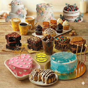 CocoCrave.pk – Lahore’s premium home bakery for custom cakes, including birthday cakes, kids theme cakes, 3D fondant cakes, wedding cakes, engagement cakes, bridal shower cakes, and anniversary cakes. Freshly baked daily with real butter and halal ingredients Custom cakes by CocoCrave.pk in Lahore – birthday, kids theme, 3D fondant, wedding, engagement, bridal shower, anniversary, vintage Lambeth, bento and lunchbox cakes. Freshly baked with real butter and halal ingredients. Fast delivery across Lake City, Dream Gardens, Parkview City, Bahria Town, Bahria Orchard, DHA Rahbar, DHA Cantt, Valencia, Wapda Town, Johar Town, Model Town, Al Kabir Town, Fazaia, Khayaban-e-Amin, AWT, PCSIR, Abdalian, Gulberg, Garden Town, Faisal Town, NFC and LDA Society.